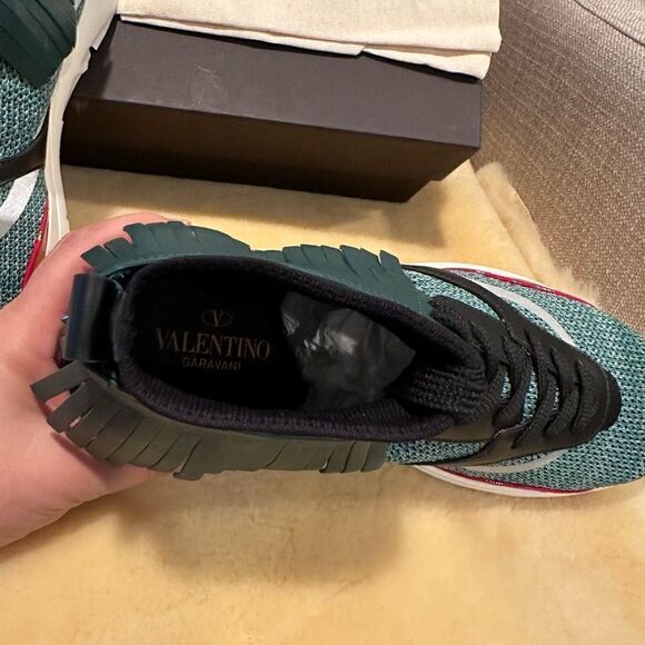 Valentino Garavani kilted mid lightweight sneaker size EU39, US 6 - Picture 14 of 14